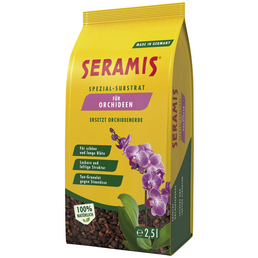 SERAMIS Spezial-Substrat, Spezial-Substrat, Pflanzen, Braun | Orange, 2,5 l