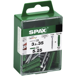 SPAX GIX Typ-D 3,5 x 25 mm - 1000 Stück, 11,37