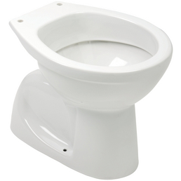 aquaSu® Stand WC »Universal«, Tiefspüler, weiß, mit Spülrand