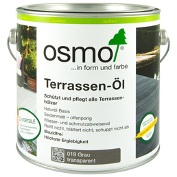 OSMO Terrassenöl, grau, seidenmatt, 2,5 l