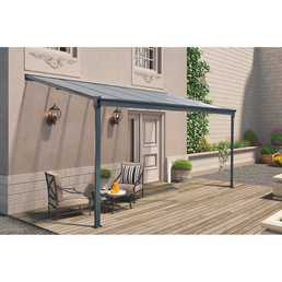 FLORAWORLD Terrassenüberdachung, Breite: 312 cm, Dach: Polycarbonat (PC
