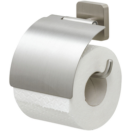ONUX Toilettenpapierhalter, Metall, matt, silberfarben