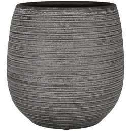 CASAYA Übertopf »Lisboa«, Höhe: 19 cm, dunkelgrau, Keramik