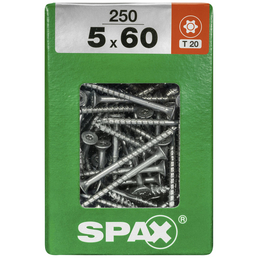 SPAX Universalschraube, 5 mm, Stahl, 250 Stk., TRX 5x60 XXL