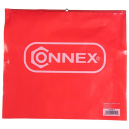 CONNEX Warnflagge, rot/weiß, 30 x 30 cm