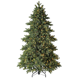 Evergreen Weihnachtsbaum »Roswell Kiefer «, Höhe: 150 cm, grün, beleuchtet