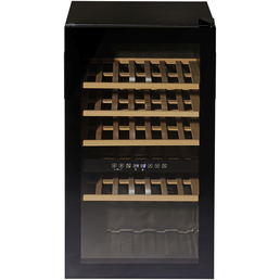 Wolkenstein Weintemperierschrank, BxHxL: 38,5 x 48,5 x 57,5 cm, 116 l, schwarz