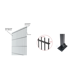 Stabmattenzäune - große Auswahl auf hagebau.de